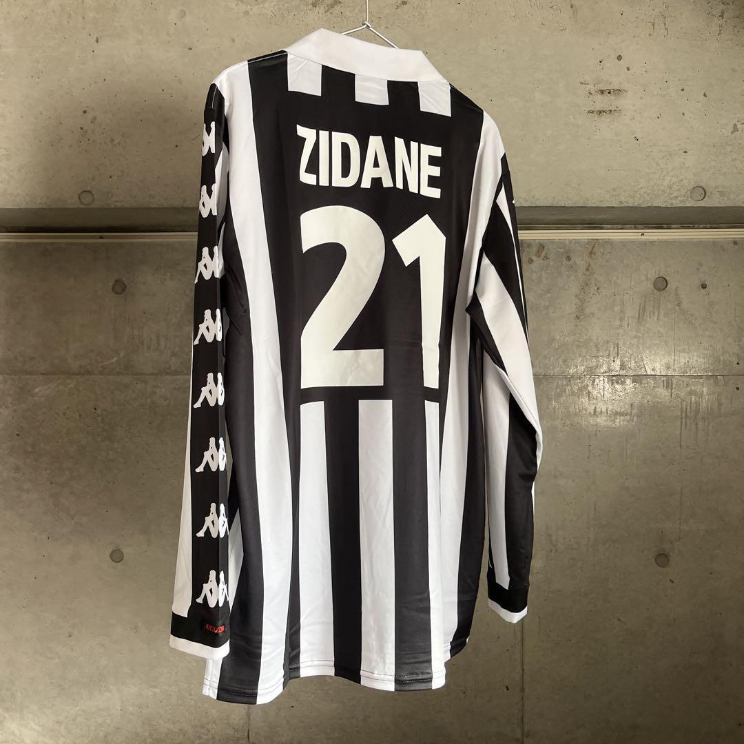 Juventus Kappa LS Jersey ZIDANE #21 2XL UCL Patch LIBERTA DIGITALE