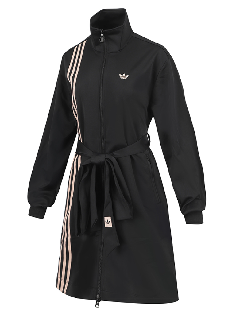 adidas Originals 3S Wrap Tracksuit Dress Women's Casual Jacket