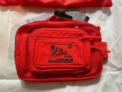 EASTPAK X RAF SIMONS WAISTBAG LOOP ORANGE IN ORANG NWT | eBay