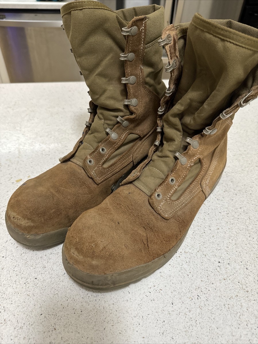 BELLEVILLE 550 ST USMC HOT WEATHER STEEL TOE COMBAT BOOTS Sz 13 W