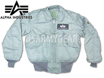 Made in US Alpha Industries CWU-45P Army Military Pilot Bomber