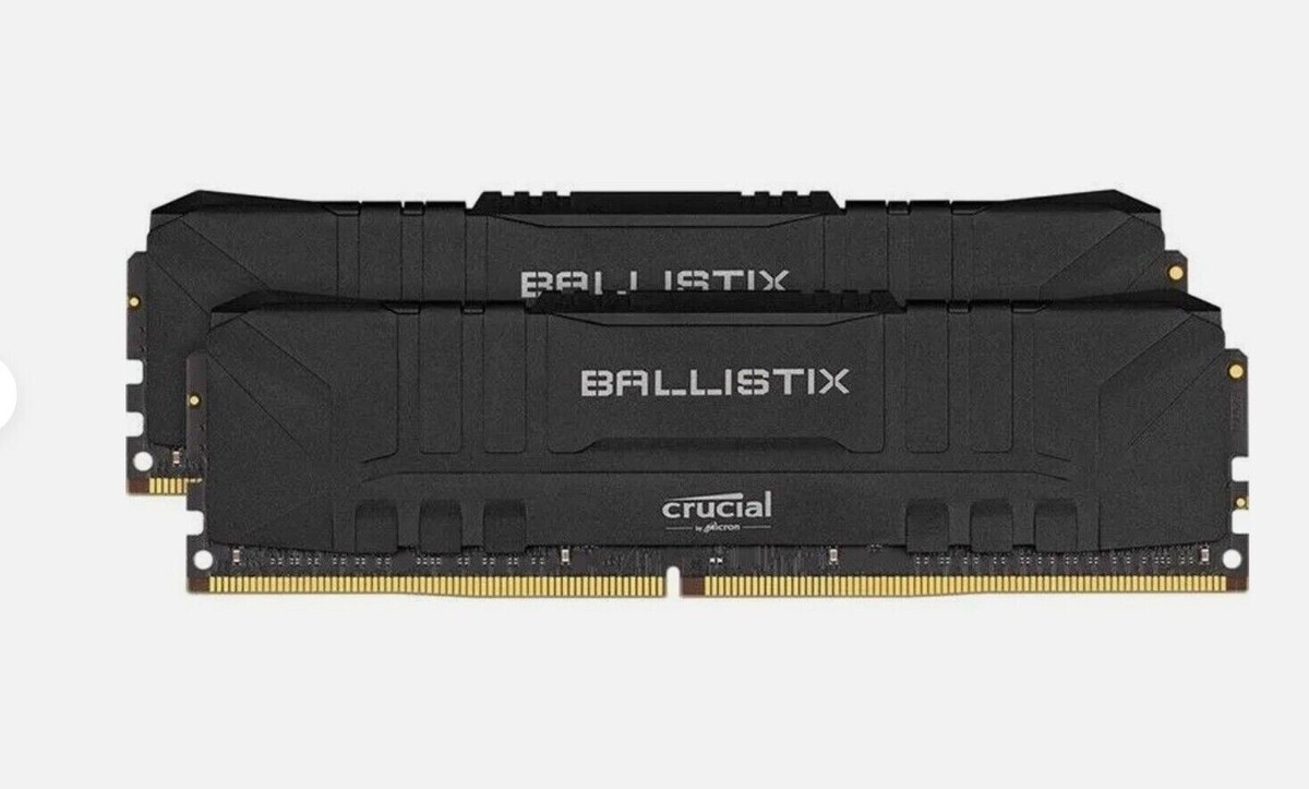 Crucial Ballistix 3600 DDR4 Kit 16GB DRAM Desktop Gaming Memory