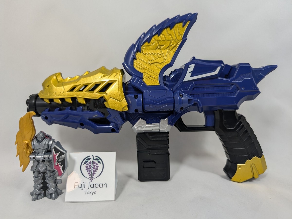Power Rangers Dino Fury Ryusoulger DX Gold Mosa Blaster Changer