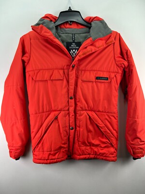 Burton Dryride White Collection Snowboard Jacket Red Women's Size