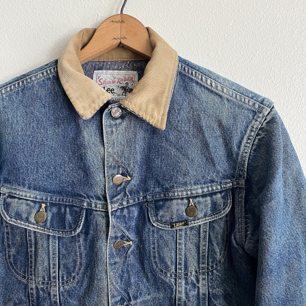 Vintage 70s 80s Lee Storm Rider Jacket Union Made Size 38R | eBay