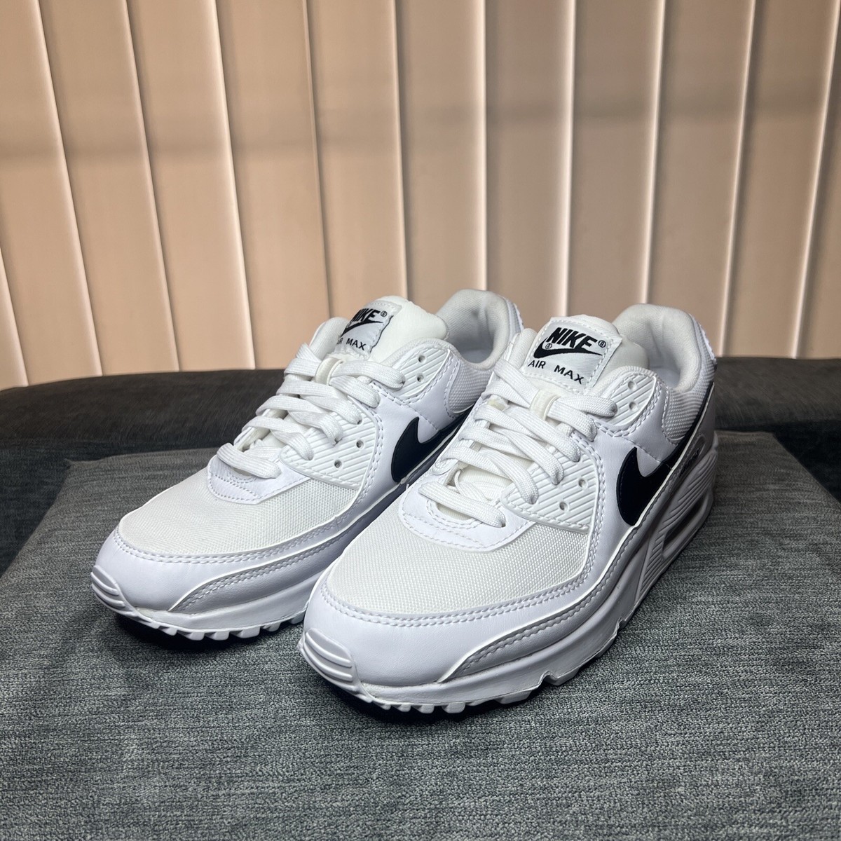 Nike Shoes Women's 8.5 Air Max 90 White/Black Sneakers Walking