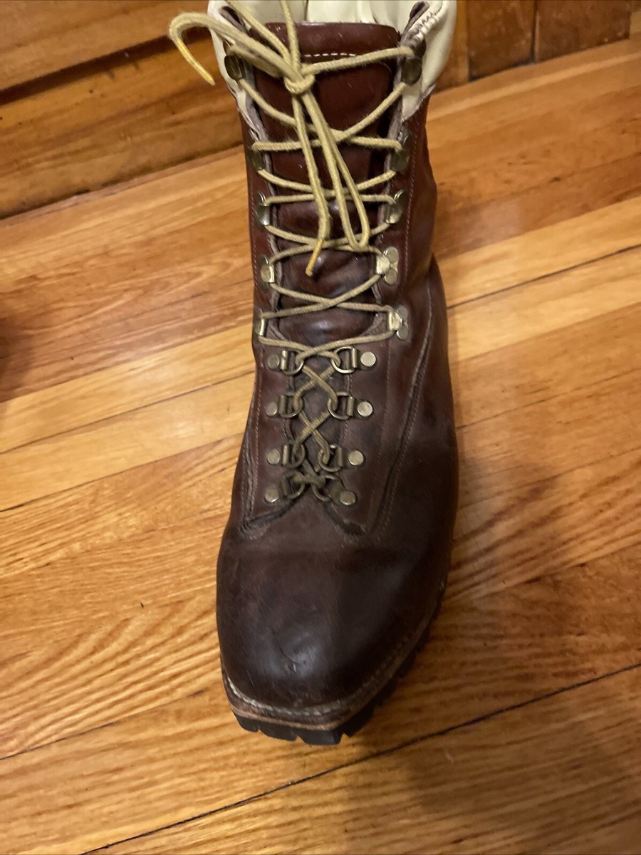 Vintage Men's Kush N Kollar Chippewa Boots Sz 12EEE Shearing