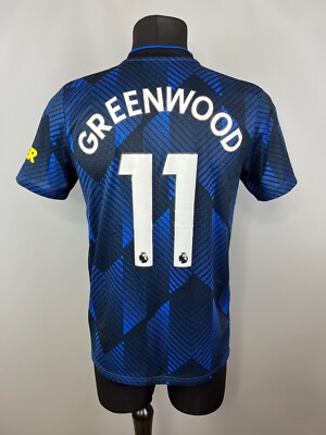 MANCHESTER UNITED 2021 2022 GREENWOOD THIRD SHIRT FOOTBALL SOCCER