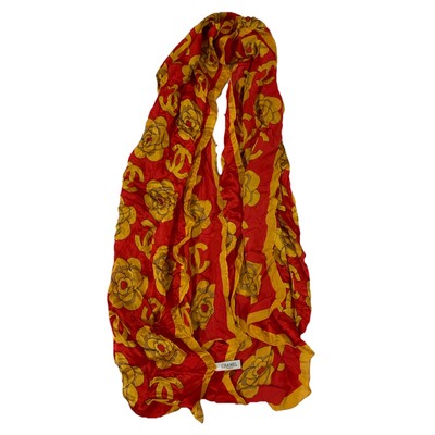 Chanel Paris Scarf Made In Italy 100% Soie Silk | eBay