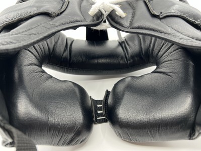 Winning FG-3000 Headgear L Black Face Guard Used Initial Mark