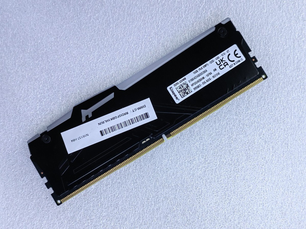 HP Kingston 16GB DDR5 5200 1Rx8 XMP5-5200 HP52U40S8HM-16FRA RGB