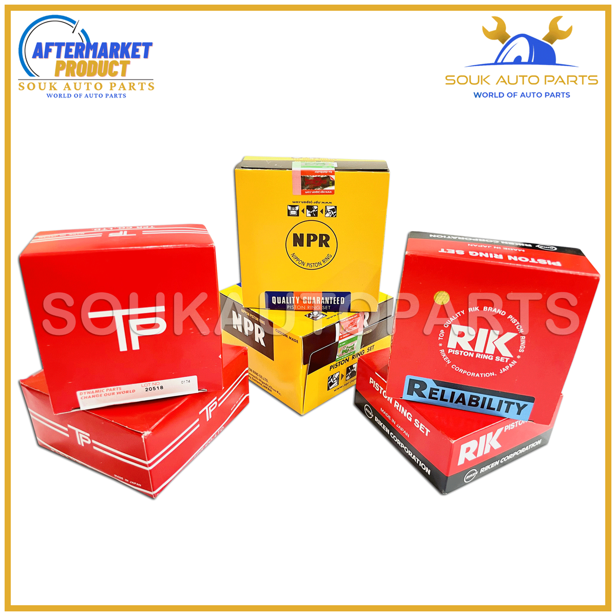 12033-65L00 Piston RING SET RB20 78.5mm (0.50 SIZE) For Nissan