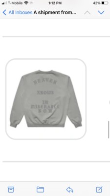 Born X Raised Heaven Knows Crewneck Large New | eBay