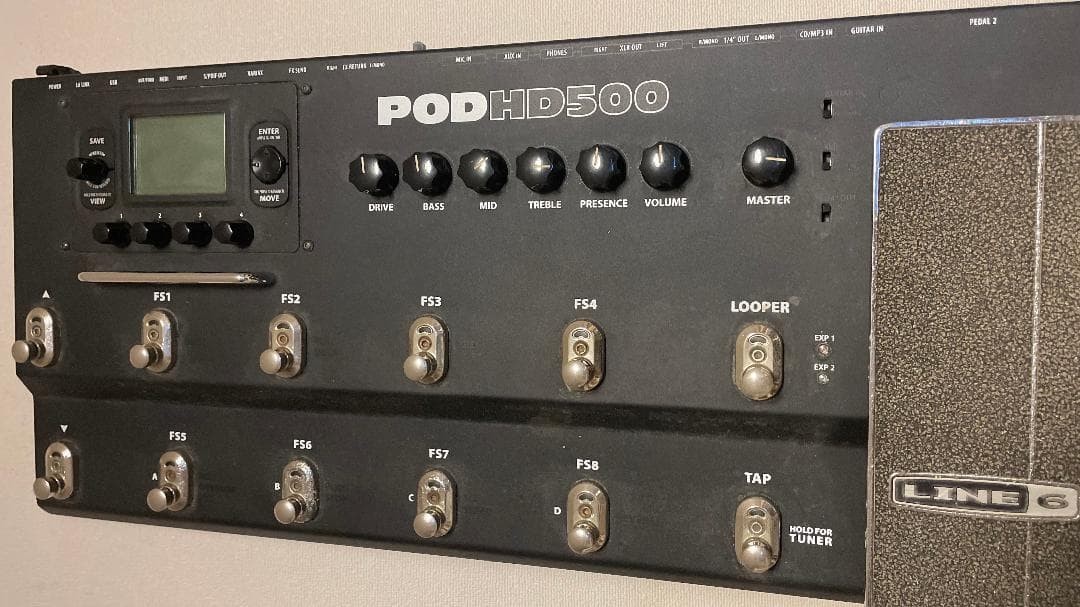 Line 6 POD HD500 Multi-Effects Guitar Effect Pedal for sale online