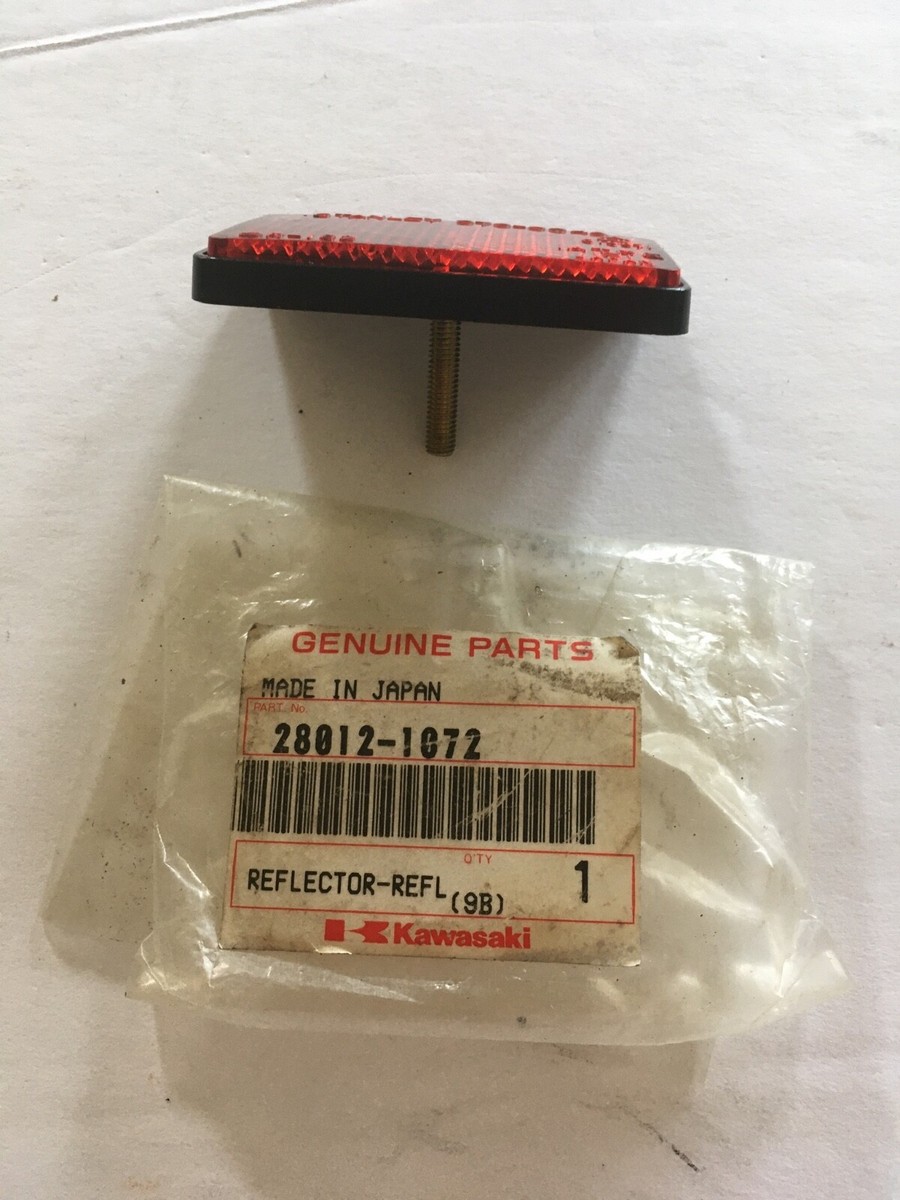 KAWASAKI OEM REFLEX REFLECTOR, RR NINJA ZX-6 Z-X11 ZZR600 1990