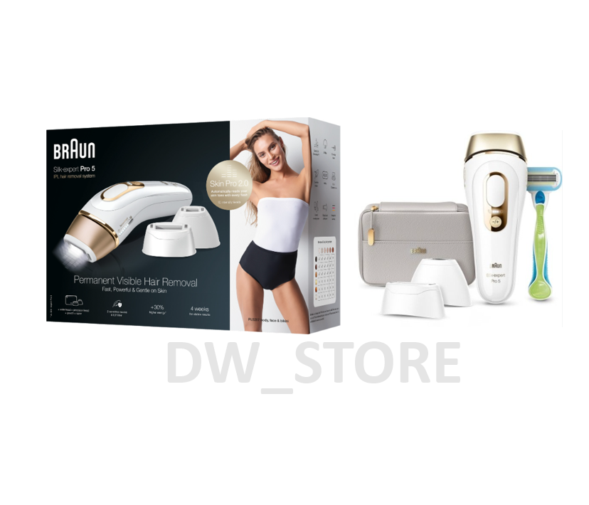 Braun Silk-expert Pro 5 PL5257 IPL Hair Removal System White