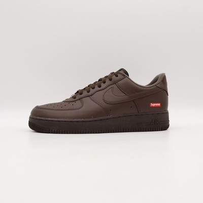 CU9225-200 Supreme Nike Air Force 1 Low Baroque Brown Chocolate