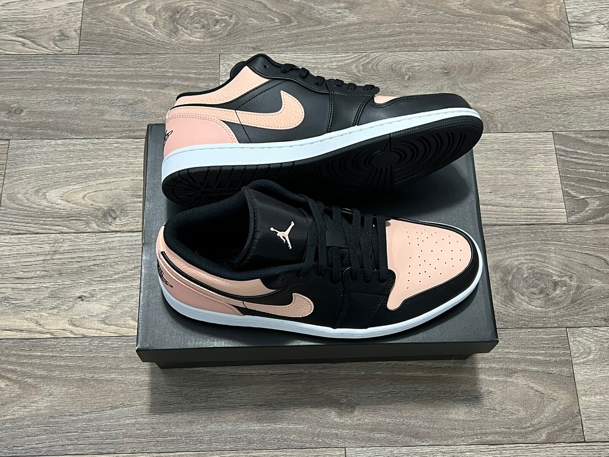 Nike Air Jordan 1 Low Crimson Tint 553558-034 Men's 11 Shoes New