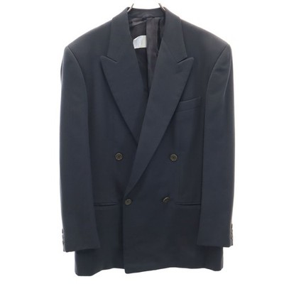 GIORGIO ARMANI ヘリンボーン 黒タグ 80s 90s ダブルスーツ GIORGIO