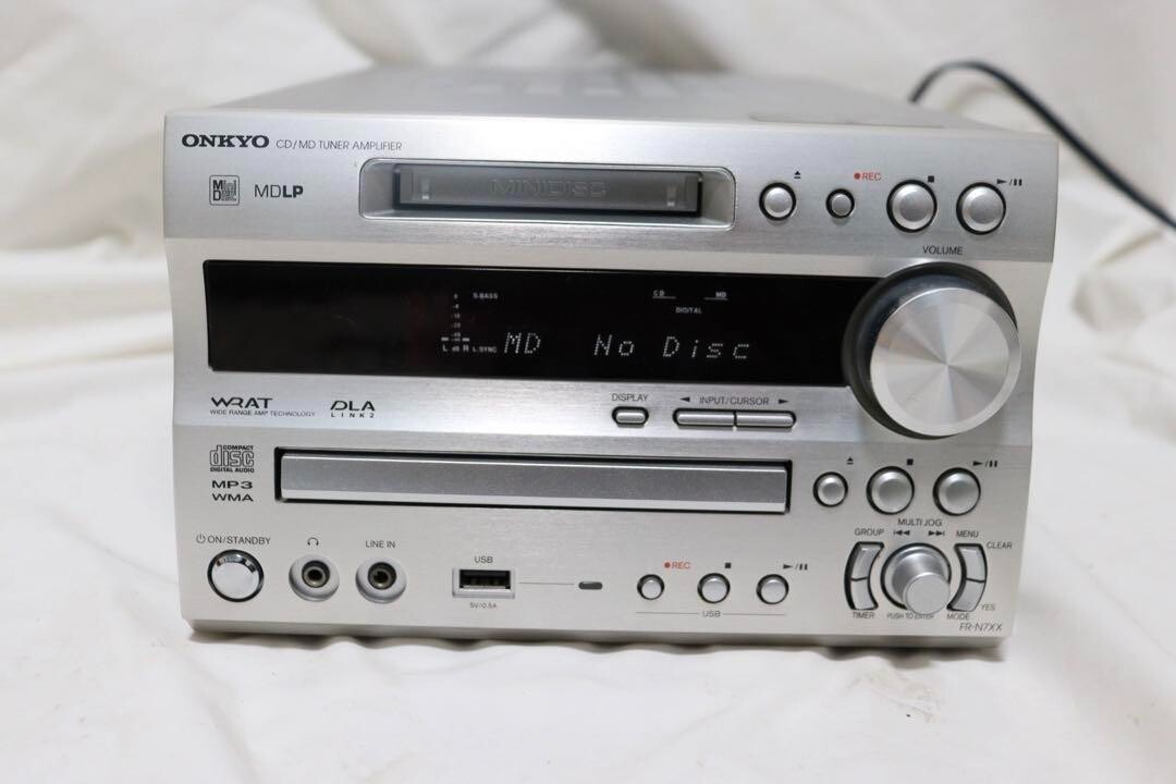 ONKYO CD/MDコンポ FR-N7FX本体 スピーカーセット 価格.com - ONKYO X
