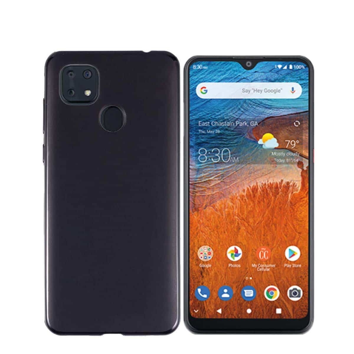 New Consumer Cellular Z6250CC Zmax 10 6.50'' 32GB Black Unlocked