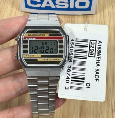 Casio A168WEHA-9A Heritage Color Vintage Series Digital Unisex