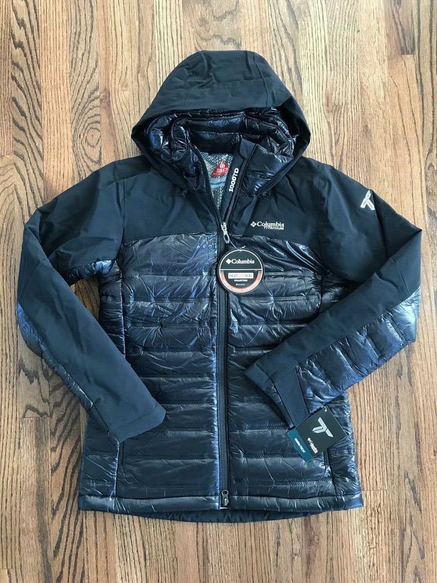 NWT $450 Columbia Titanium OutDry Ex Black Wk0178-010 Ski Jacket