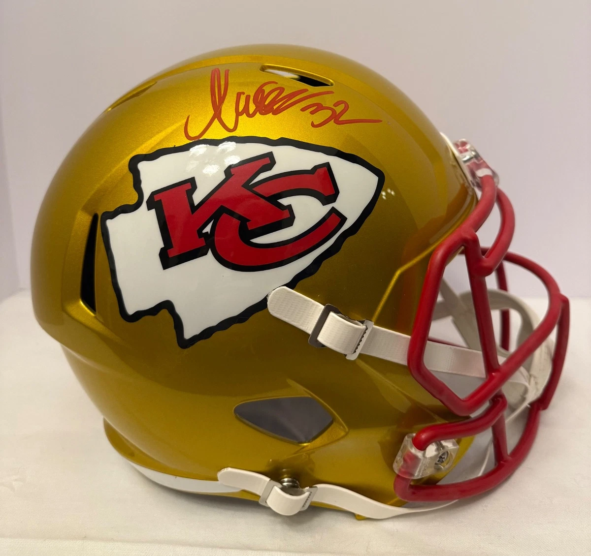 Marcus Allen Kansas City Chiefs Original Autographed Football NFL