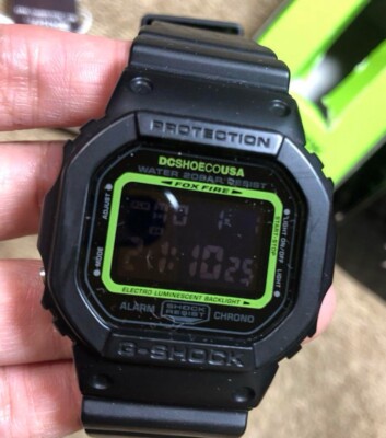 Casio G Shock DW-5600VT Collaboration Model “DC SHOE” From Japan