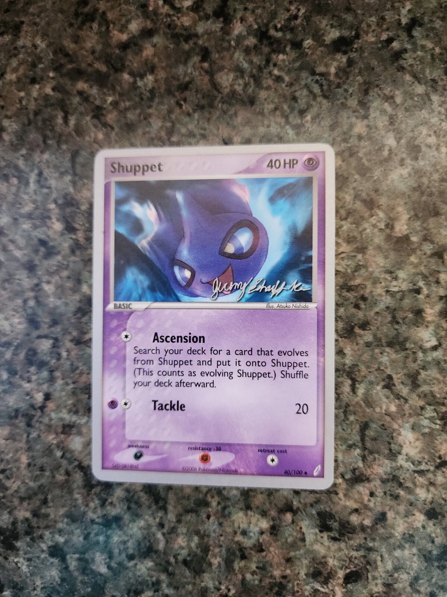 Shuppet 40/100 Non-Holo Ex Crystal Guardians Pokemon World