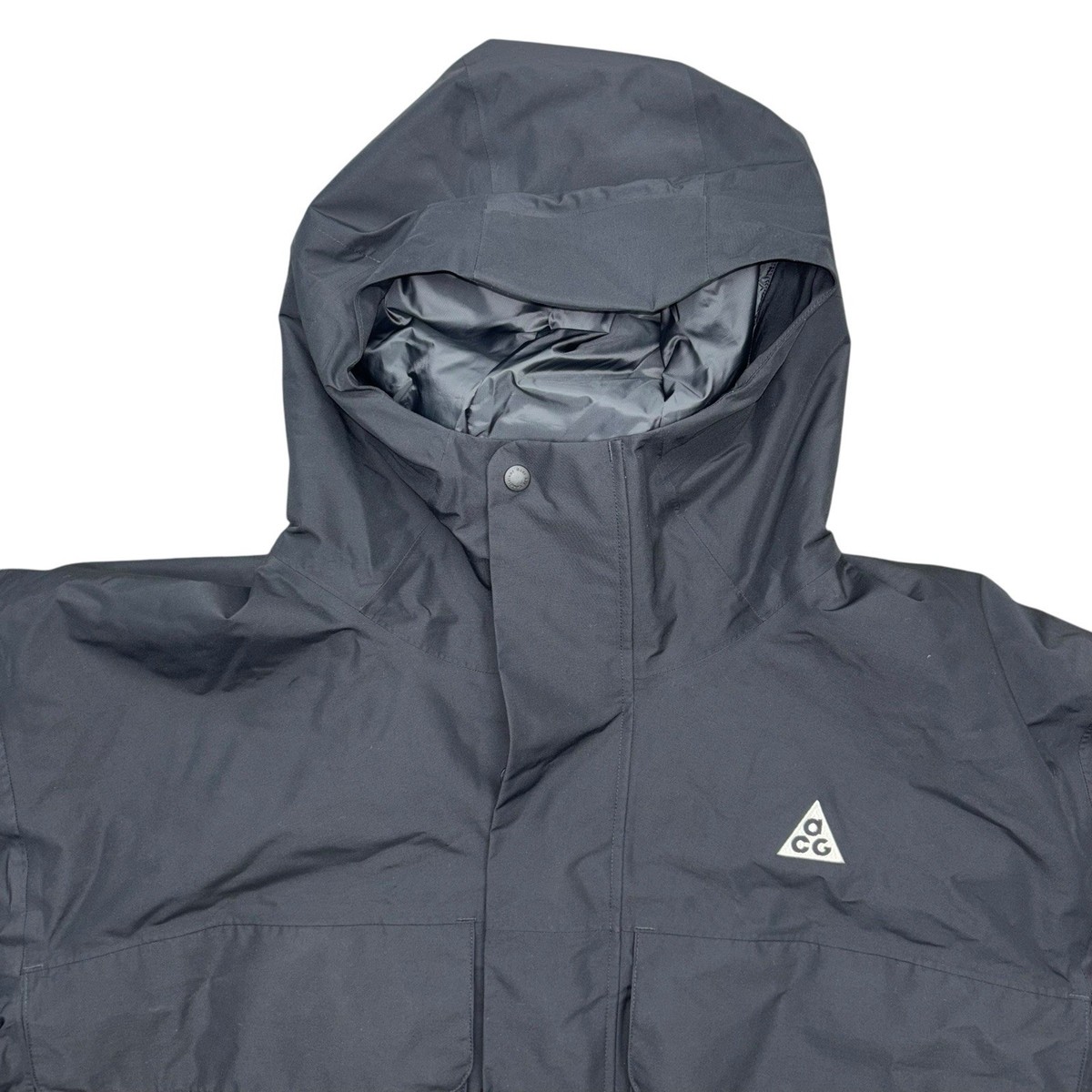 Nike ACG Storm-Fit 'Skull Peak' Black Full Zip Jacket, Size Large