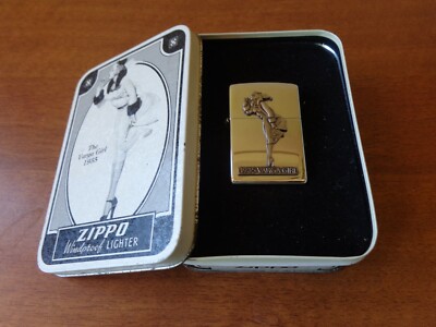RARE ZIPPO LIGHTER 1935 THE VARGA GIRL WINDY 1993 COTY LIMITED