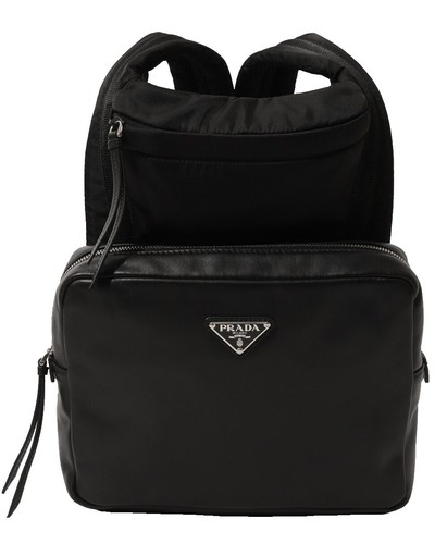 archive y2k 00s PRADA backpack Black | eBay