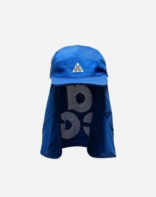 NEW Size M/L Nike ACG Fly Blue Hat Removable Neck Cape HJ7021 480