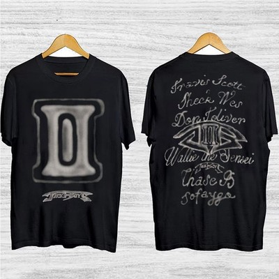 Scott JackBoys 2 T-Shirt – Logo and Artist List Black Graphic Tee