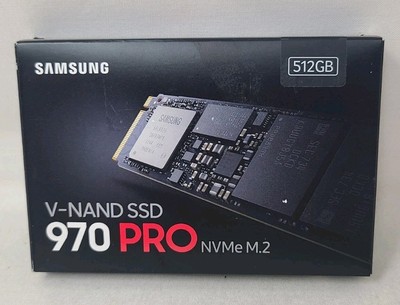 Samsung 970 PRO SSD 512GB - M.2 NVMe Interface Internal Solid