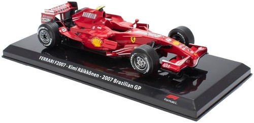 Hot Wheels Racing Kimi Räikkönen Ferrari F2007 1/18 F1 Champion