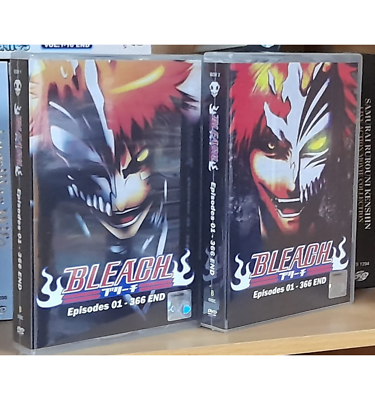 ENGLISH DUBBED Bleach Complete Anime TV Series DVD Box Set(1-366