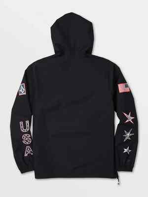 Volcom MEN'S USA PACK IT GORE-TEX JACKET Color Black Size S Style