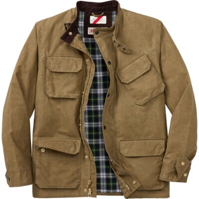 Best Made Jacket Mens Small British Millerain Waxed Cotton Brown