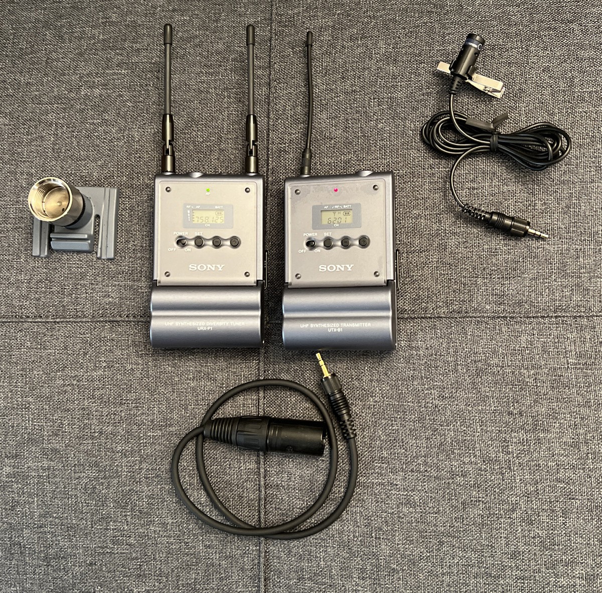 SONY ワイヤレスマイクシステム URX-P1 UTX-B1 2セット 動作品 SONY