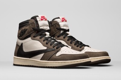 9.5- Brand New Travis Scott x Air Jordan Retro 1 High OG TS SP