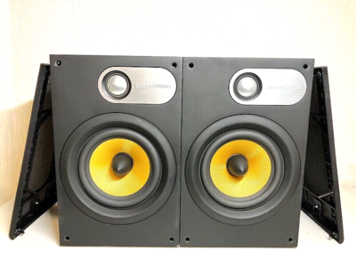 BOWERS & WILKINS 686 BOOKSHELF SPEAKERS 100W BIAMP Confirmed