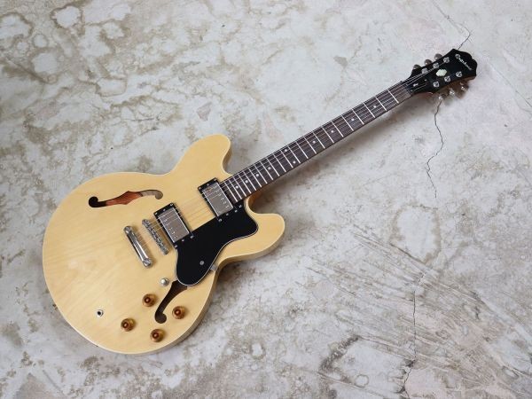 Semi-Acoustic Electric Guitar Epiphone Dot NA Natural S/N
