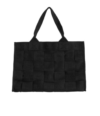 Supreme Woven Large Tote Bag Black | eBay