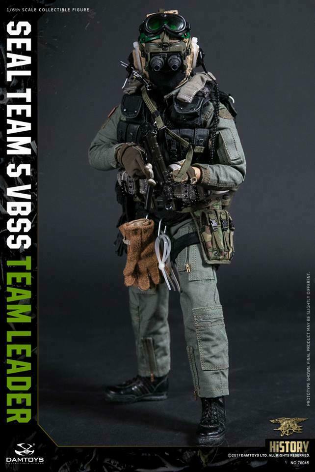 1/6 Dam Toys 78045 US Navy Seal Team 5 VBSS Team Leader Action
