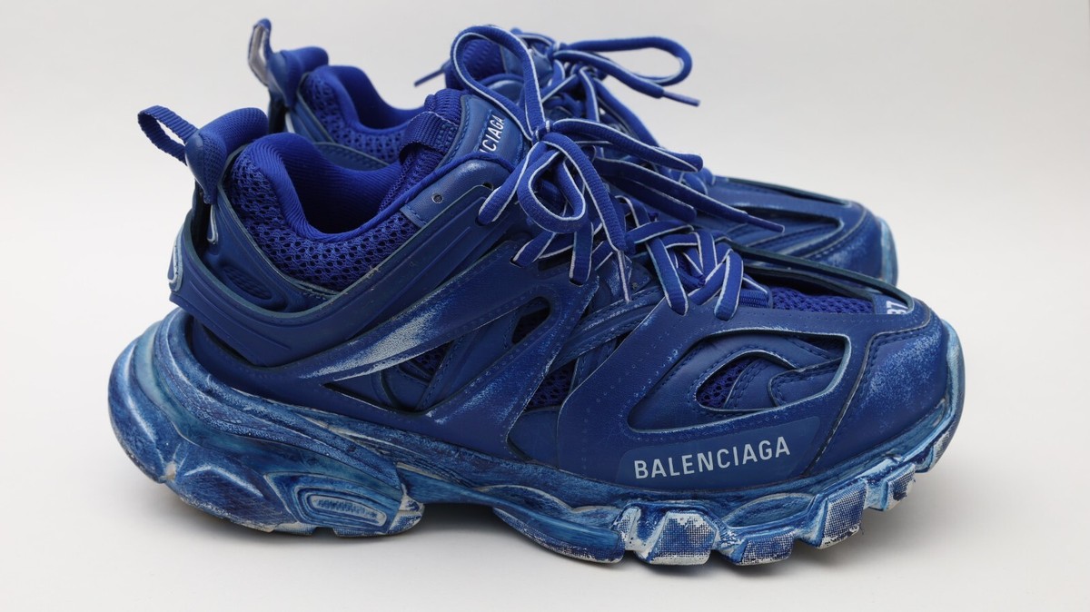 Balenciaga Track Womens Sneakers Size 37/ US 7 in Faded Washed