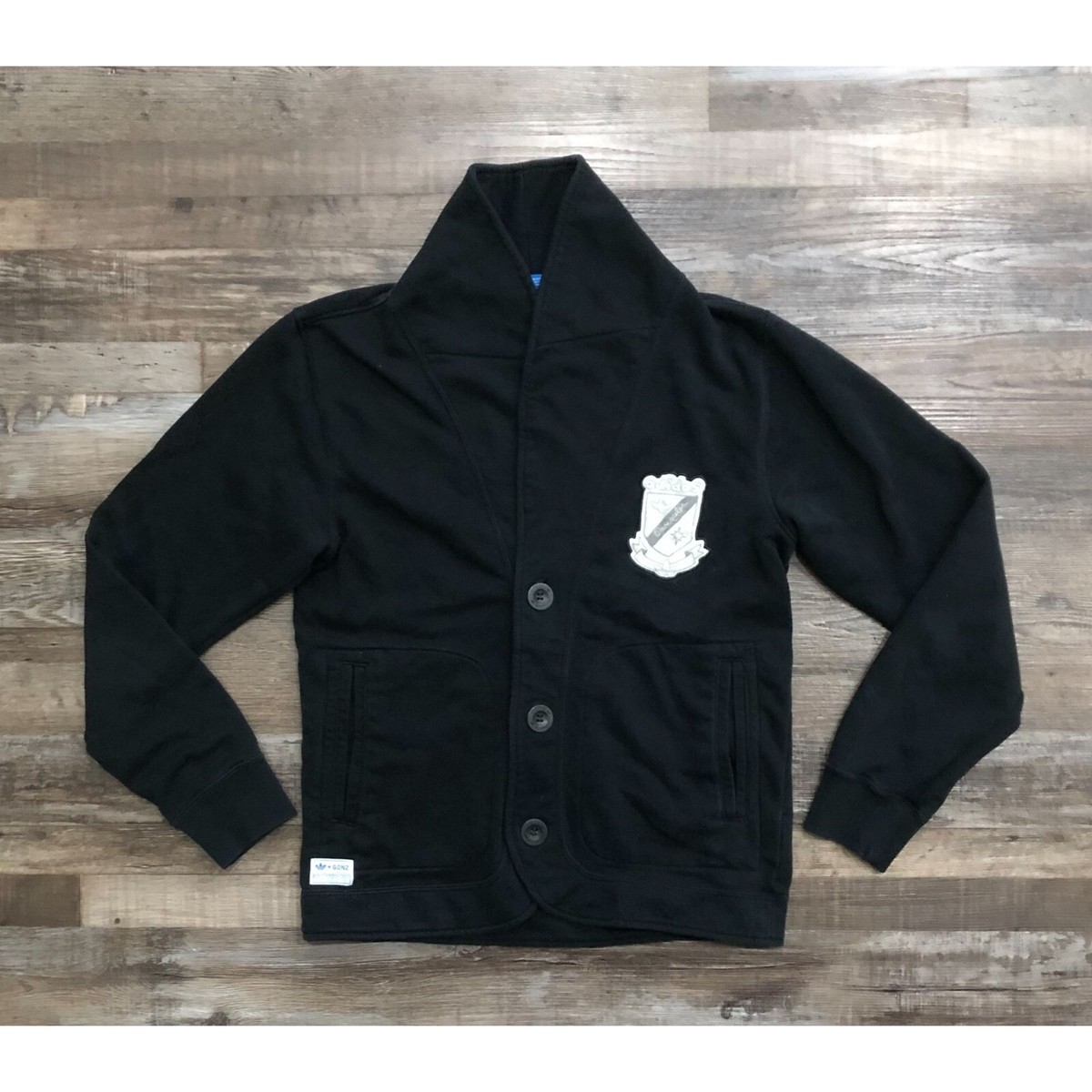 Vintage Adidas Gonz sweatshirt blazer y2k Mark Gonzales Cardigan