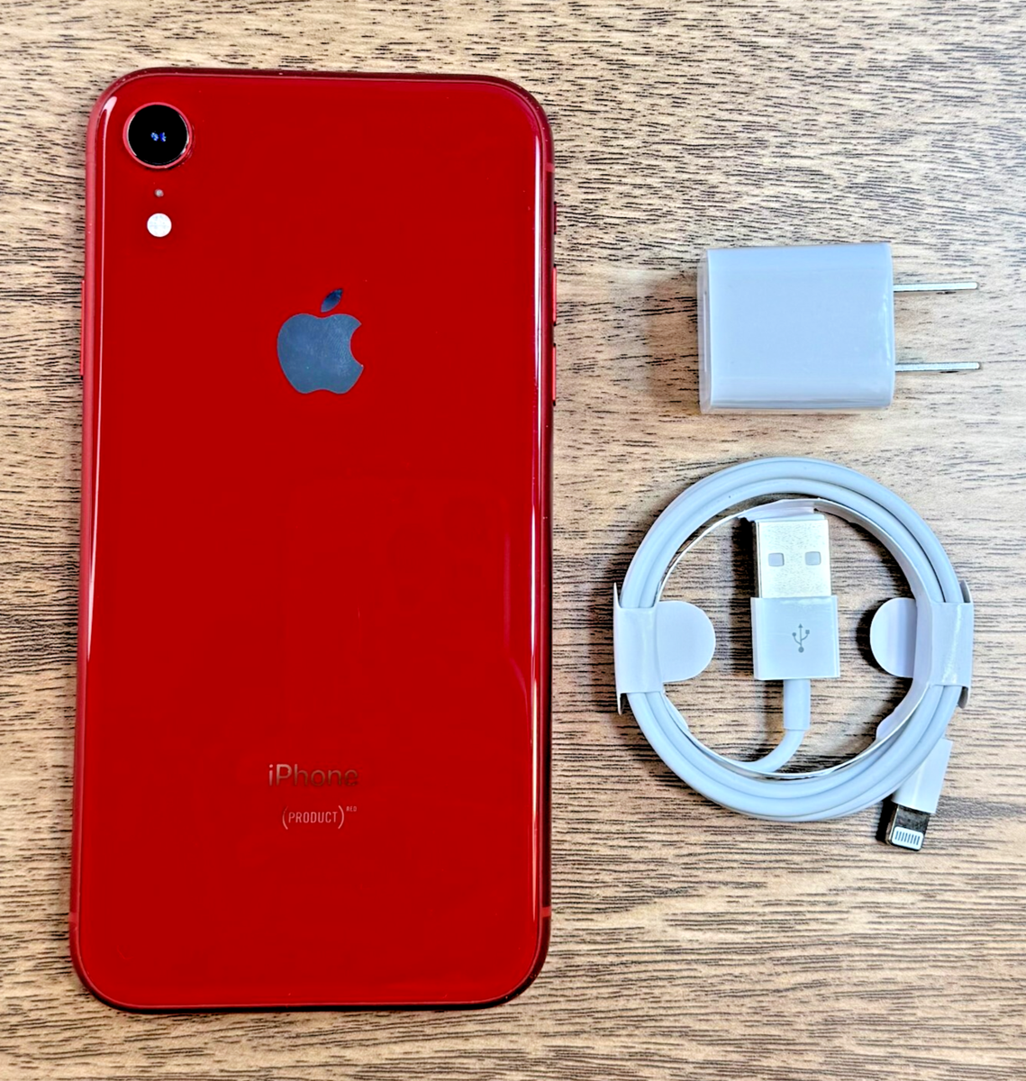 Apple iPhone XR Product Red 128GB (Fully Unlocked) Good Condition