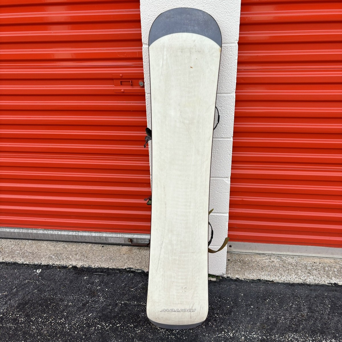 Morrow Slick frty 6 Snowboard - Slick 46 Red Top White Bottom W